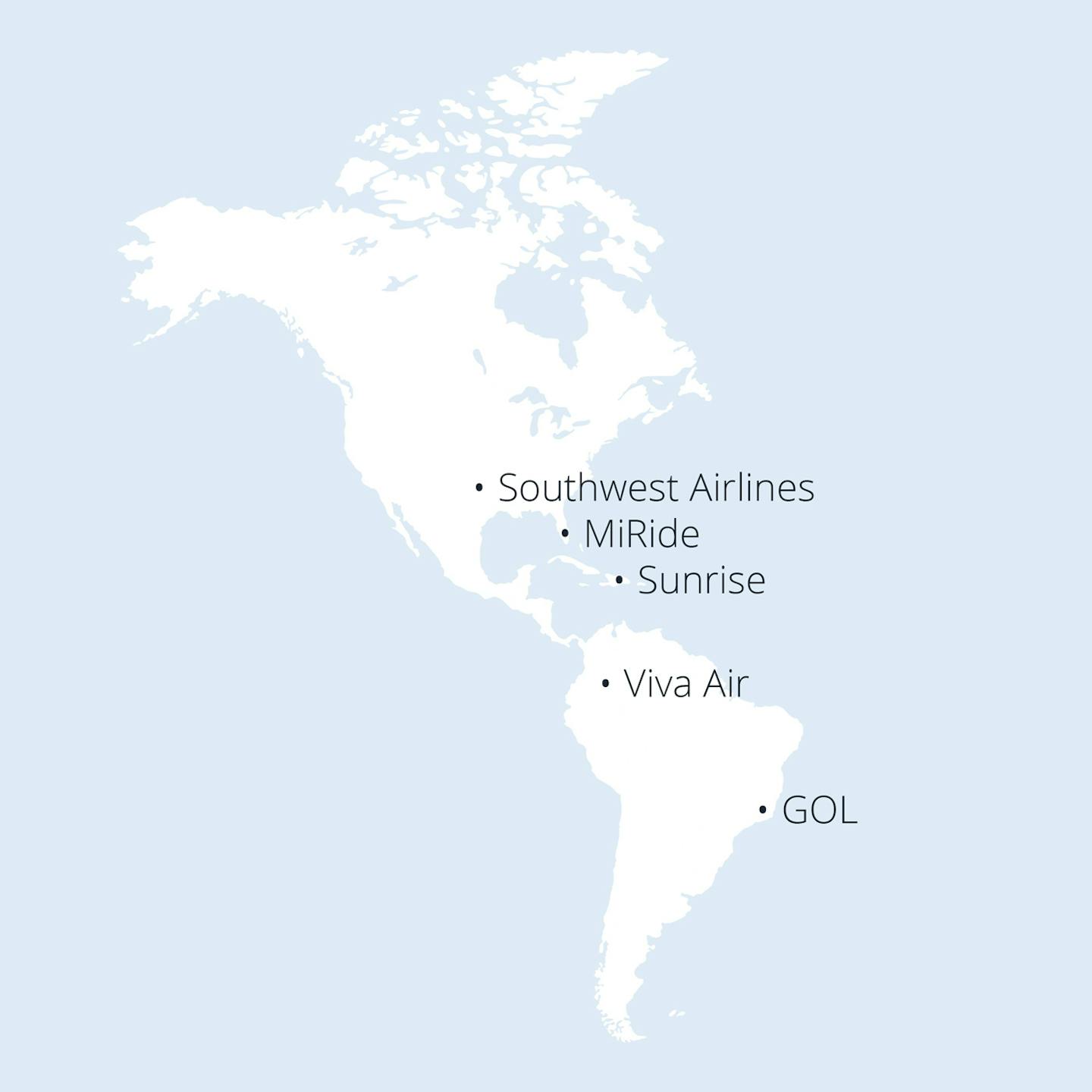 CellPoint Digital customers in Americas